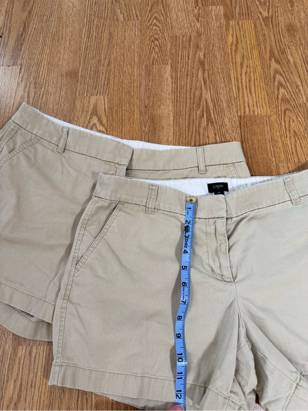 Bundle of 2 J. Crew Beige 4” Shorts - Women’s 12 - Picture 5 of 10